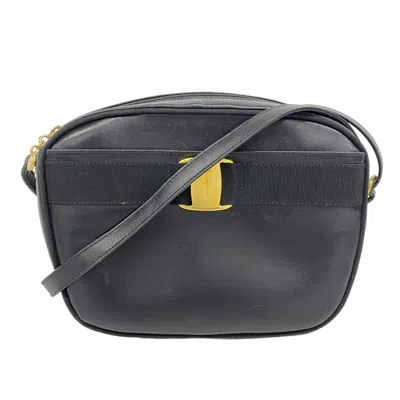 Pre-owned Ferragamo Leather Shoulder Bag ()