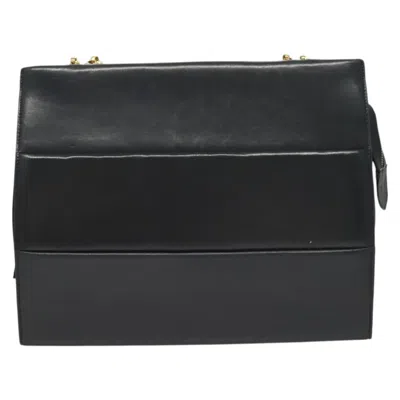 Pre-owned Ferragamo Leather Shoulder Bag () In Blue