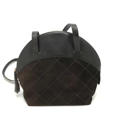 Pre-owned Ferragamo Leather Shoulder Bag () In Brown