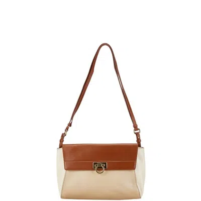 Pre-owned Ferragamo Leather Shoulder Bag () In Multi