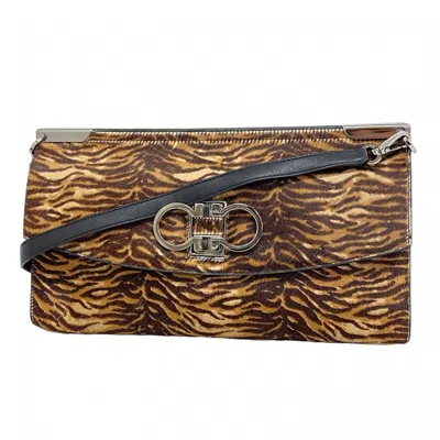 Pre-owned Ferragamo Leather Shoulder Bag () In Multi