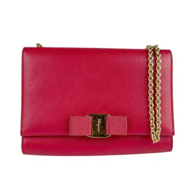 Pre-owned Ferragamo Leather Shoulder Bag () In Multi
