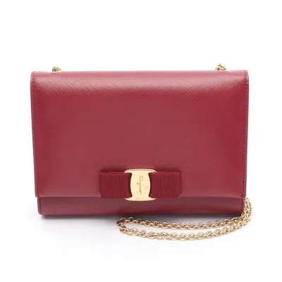 Pre-owned Ferragamo Leather Shoulder Bag () In Multi