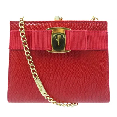 Pre-owned Ferragamo Leather Shoulder Bag () In Multi