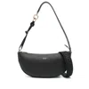 Ferragamo Hobo Bag S Hammered Leather Shoulder Bag