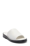 Ferragamo Leather Slide Sandal