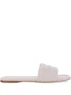Ferragamo Leather Slides In Pink