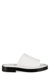 Ferragamo Open-toe Slip-on Slides In White