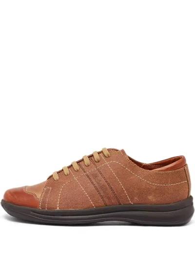 Pre-owned Ferragamo Leather Sneakers