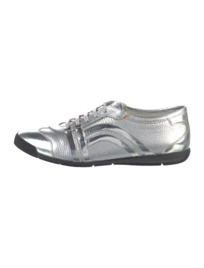 Pre-owned Ferragamo Leather Sneakers