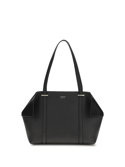 Ferragamo Leather Tote Bag