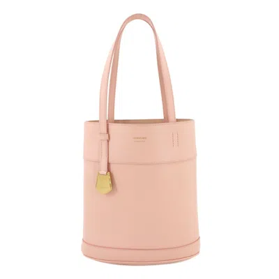 Pre-owned Ferragamo Leather Tote Bag () In Pink