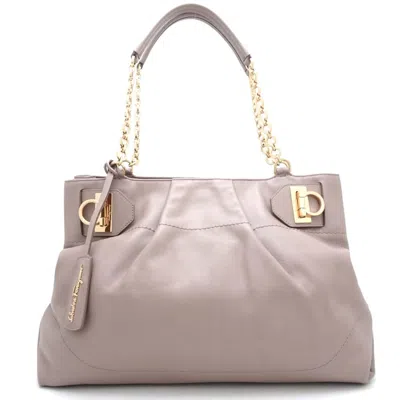 Pre-owned Ferragamo Leather Tote Bag () In Multi