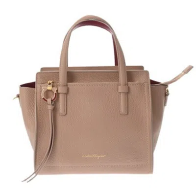 Pre-owned Ferragamo Leather Tote Bag () In Multi