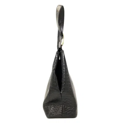 Pre-owned Ferragamo Leather Tote Bag () In Black