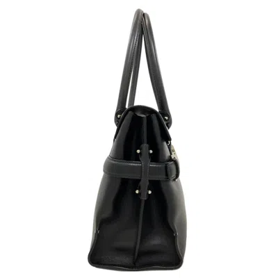 Pre-owned Ferragamo Leather Tote Bag () In Black
