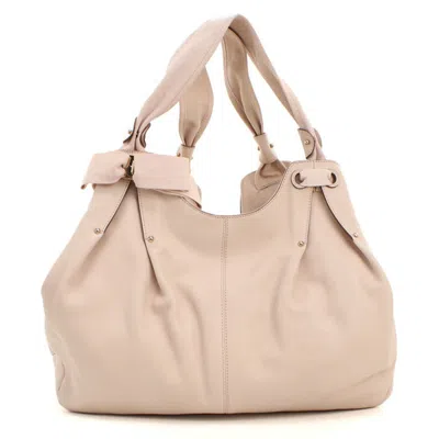Pre-owned Ferragamo Leather Tote Bag () In Pink