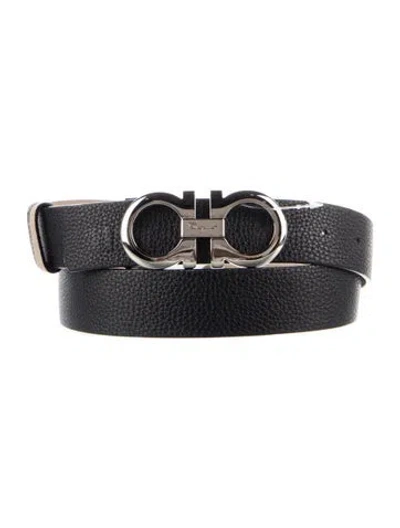 Pre-owned Ferragamo Leather Waist Belt In Multi