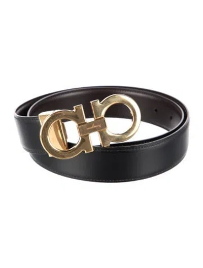 Pre-owned Ferragamo Leather Waist Belt In Multi