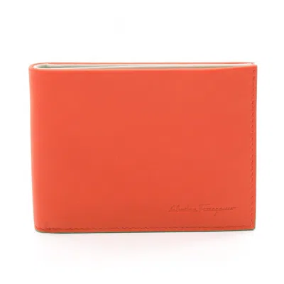 Pre-owned Ferragamo Leather Wallet (bi-fold) () In Multi