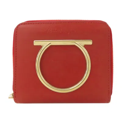 Pre-owned Ferragamo Leather Wallet (bi-fold) () In Multi