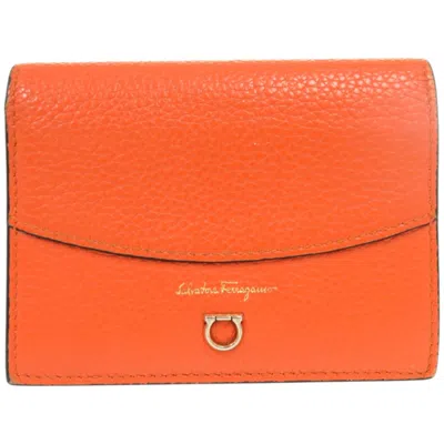 Pre-owned Ferragamo Leather Wallet (bi-fold) () In Multi