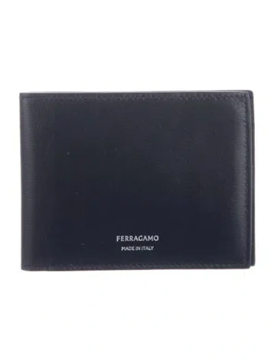Pre-owned Ferragamo Leather Wallet In Black