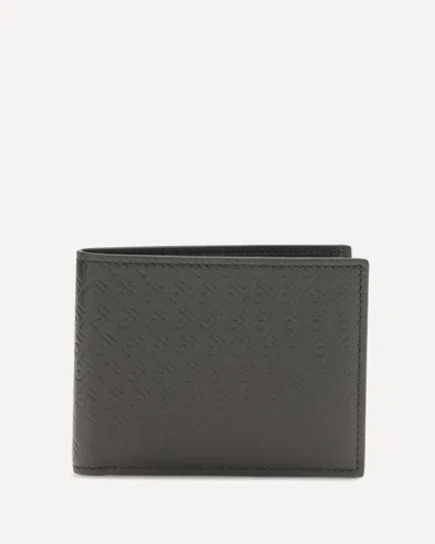Ferragamo Leather Wallet In Black