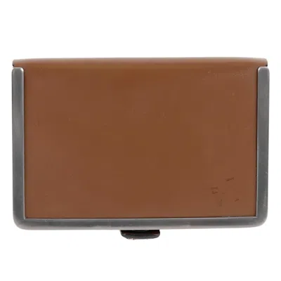 Pre-owned Ferragamo Leather Wallet () In Brown
