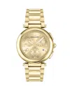 Ferragamo Legacy Chronograph Watch In Gold