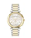 Ferragamo Legacy Chronograph Watch In Gray