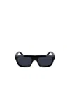 Ferragamo Prisma 56mm Square Sunglasses In Black