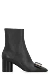 Ferragamo Women's Leonia Leather Ankle Boots