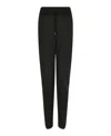 Ferragamo Lightweight Knit Sweatpants In Black