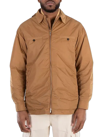 Ferragamo Lightweight Overshirt Jacket In Multi
