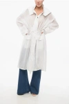 Ferragamo Lightweight Silk Parka With Hood
