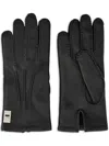 Ferragamo Lined Gloves In Black