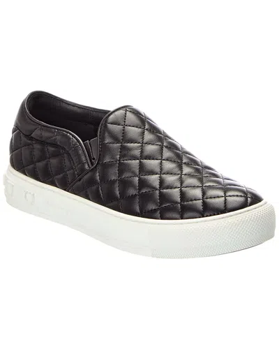 Ferragamo Lisa Leather Slip-on In Black