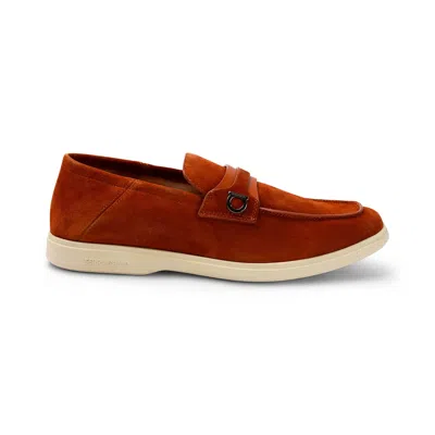 Ferragamo Loafer In Brown
