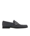 Ferragamo Loafer With Gancini Ornament