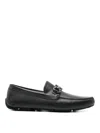 Ferragamo Loafers In Black