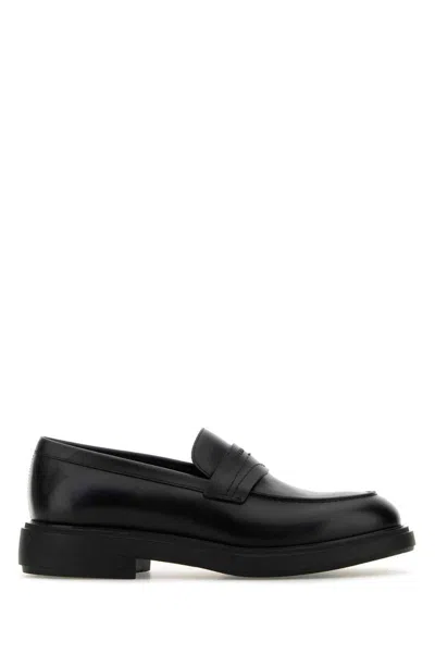 Ferragamo Loafers In Black
