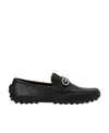 Ferragamo Loafers In Black