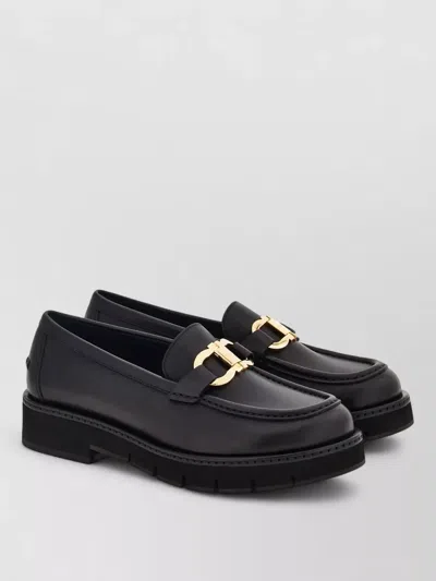 Ferragamo Loafers Chunky Sole Round Toe Hardware In Multi