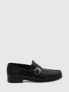 Ferragamo Flat Shoes Blacks And Greys In Black