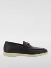 Ferragamo Gancini Decorative Loafers In Braun