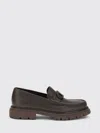 Ferragamo Men Gancini Loafers In Black