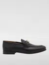 Ferragamo 20mm Ottone Gancini-buckle Loafers In Black
