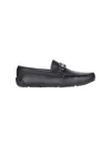 Ferragamo Flat Shoes Blacks And Greys In Black