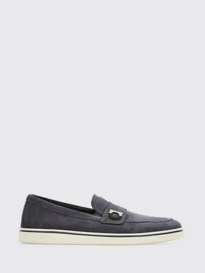 Ferragamo Loafers Men In Blue